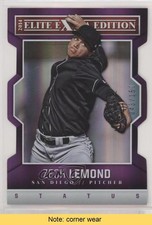 2014 Panini Elite Extra Edition Status Purple Die-Cut /150 Zech Lemond READ 0c4