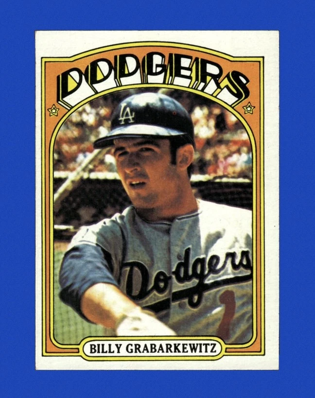 1972 Topps Set-Break #578 Billy Grabarkewitz NR-MINT *GMCARDS*
