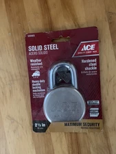 Ace Hardware Solid Steel Body Maxium Security 2 1/2” 5202825
