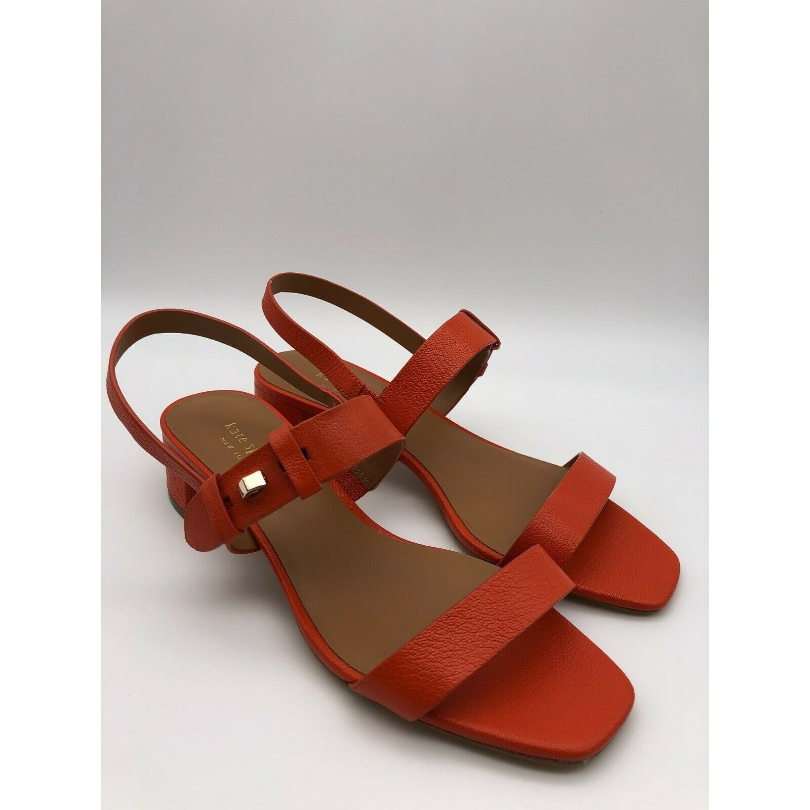 Kate Spade Lagoon Push Stud Women's Sandals Tamarillo Size 7.5B NEW thumbnail 5