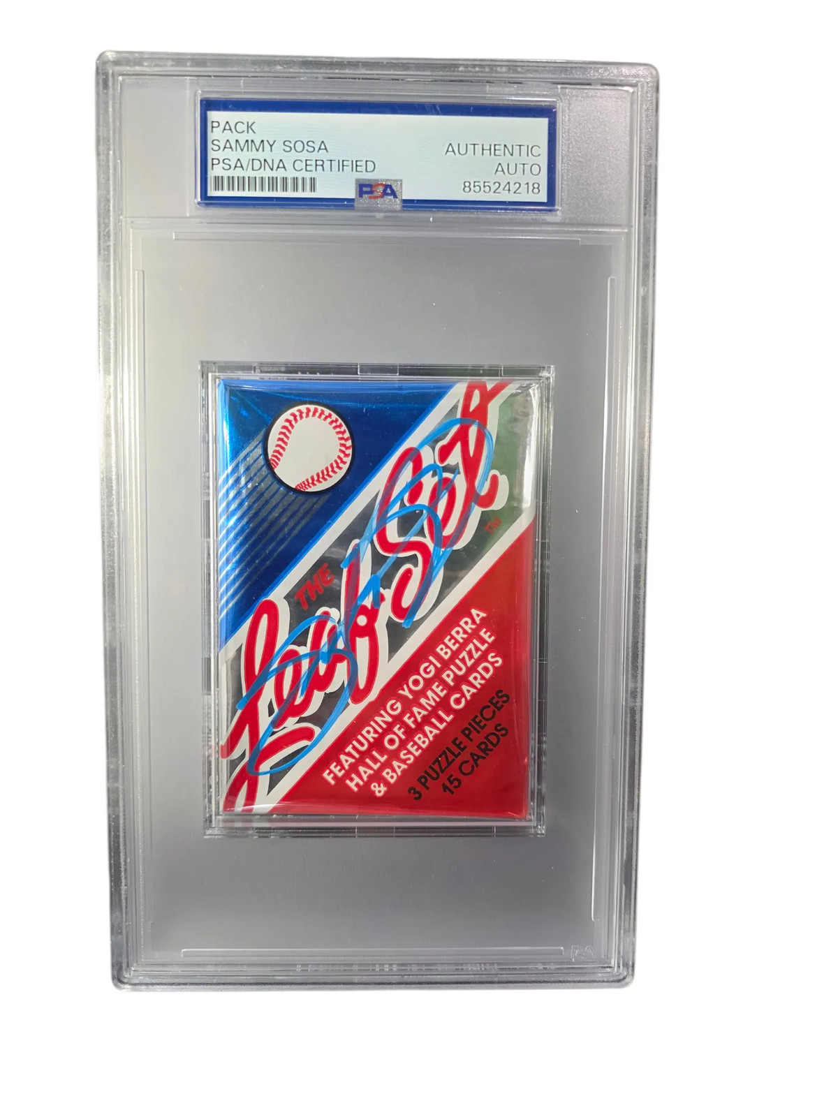 Sammy Sosa 1990 PSA A Auto A 