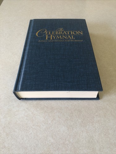 The Celebration Hymnal Songs and Hymns for Worship 1997 Blue Hardcover KJV - Picture 2 of 7
