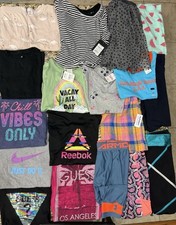 Large Lot Girls Clothes Size 7-8 7 8, Cute Colorful Name Brands Many NEW