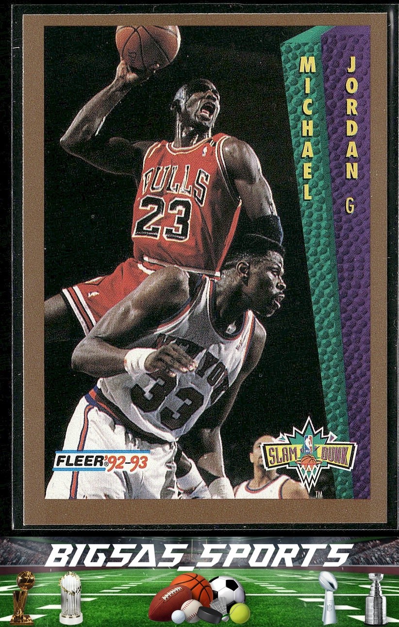 Michael Jordan 1992-93 Fleer #273 Chicago Bulls
