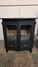 Used stove, Charnwood Country 6, 2 doors, 6kW, black, multifuel