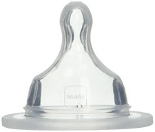 MAM SkinSoft Baby Bottle Nipple BPA Free for Easy Breast to Bottle Transition