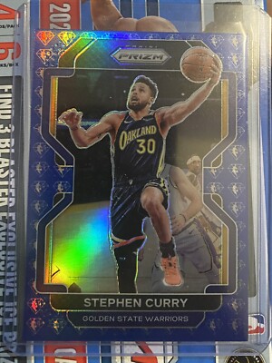 STEPHEN CURRY 2021-22 Prizm Basketball 75th Anniversary Diamond