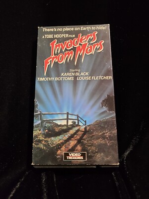 Invaders From Mars (VHS, 1989) Karen Black, Timothy Bottoms, Louise Fletcher