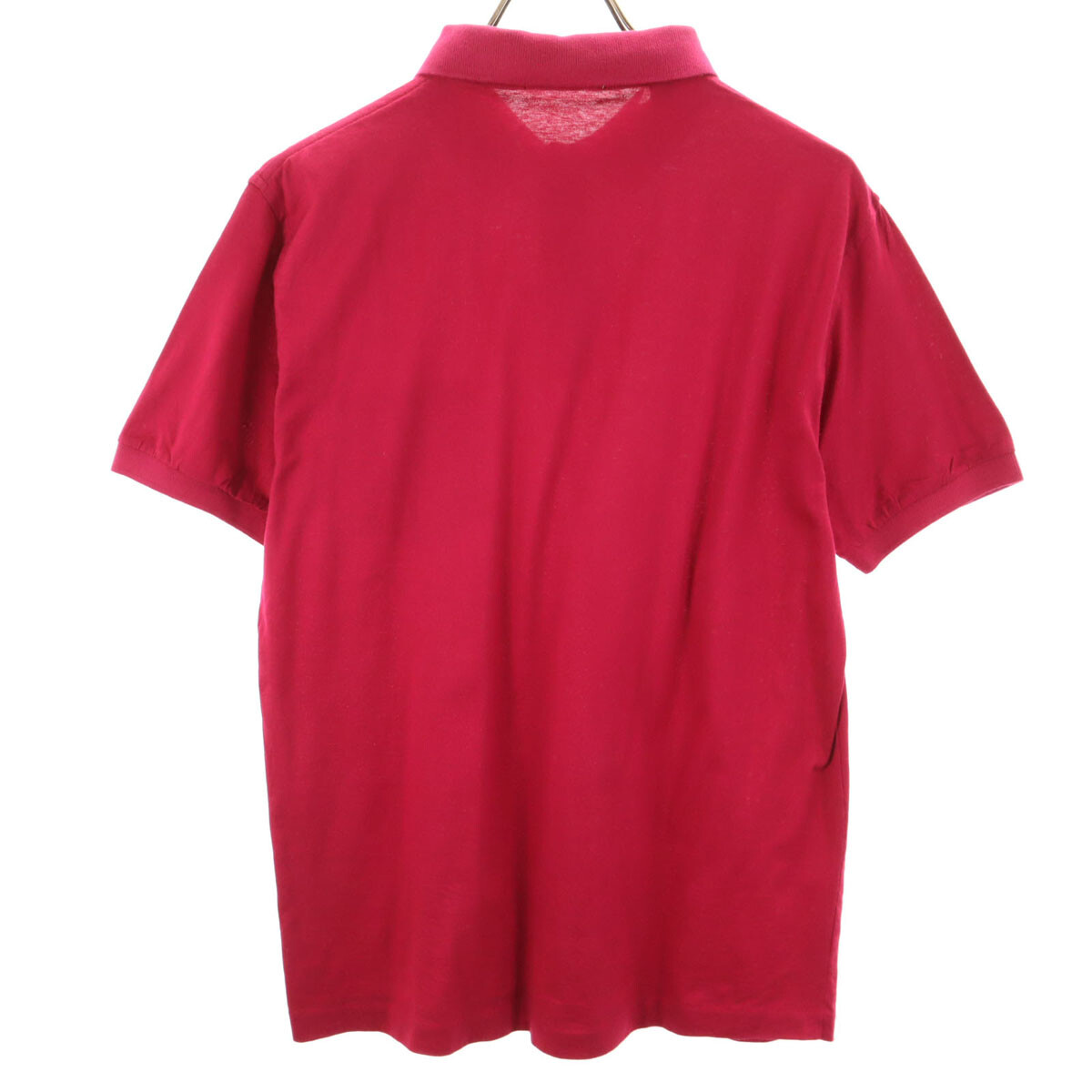 YVES SAINT LAURENT vecchia polo manica corta anni 80 90 serie M bordeaux uomo