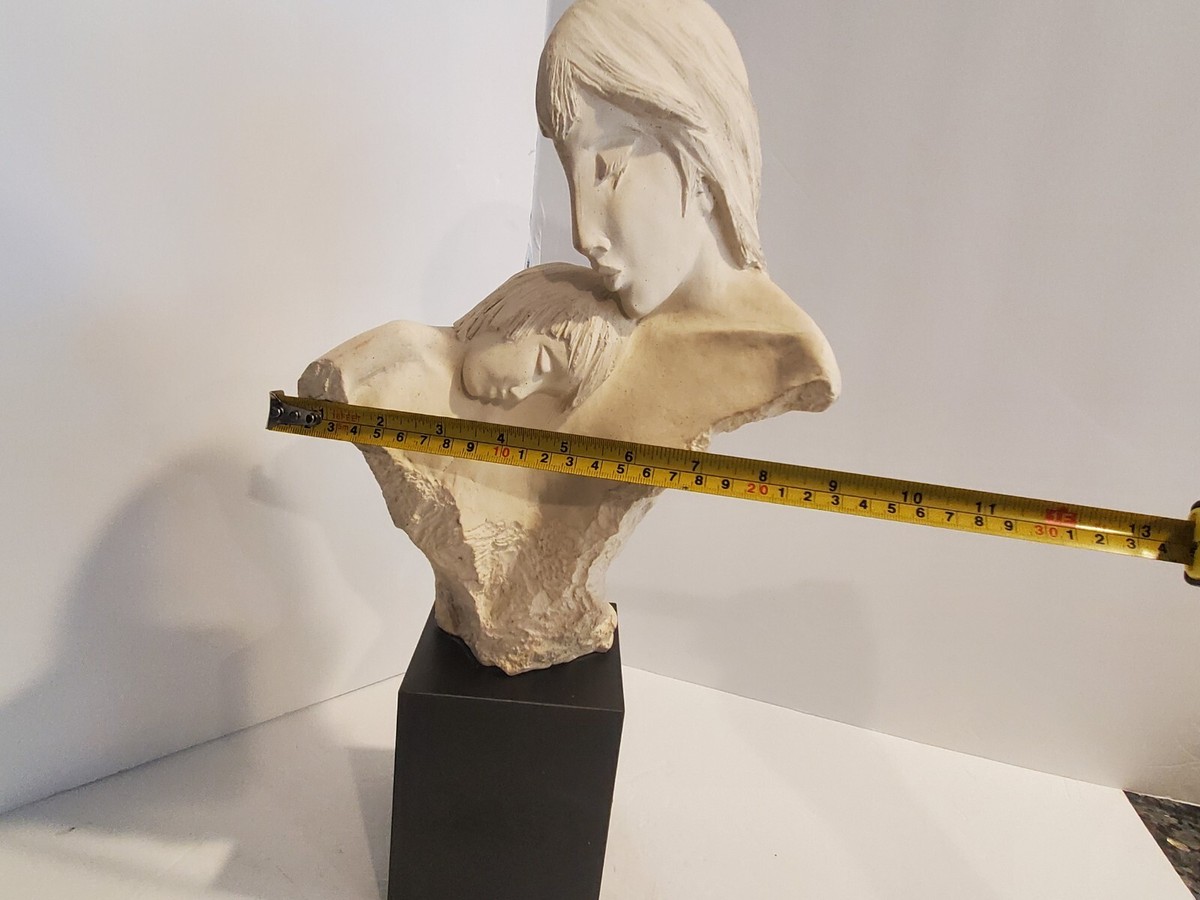 90年代メキシコで購入した男女の石膏像　Austin Sculpture社製 90年代メキシコで購入した男女の石膏像 Austin Sculpture社製