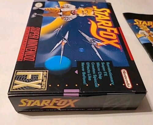 Starfox (Super Nintendo SNES) Completo en Caja CIB EXCELENTE #2 - Imagen 6 de 10