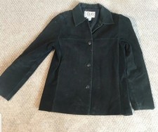 Clio Vintage Suede Jacket Black 2p
