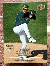 2008 Upper Deck First Edition Jerry Blevins #256 Oakland Athletics