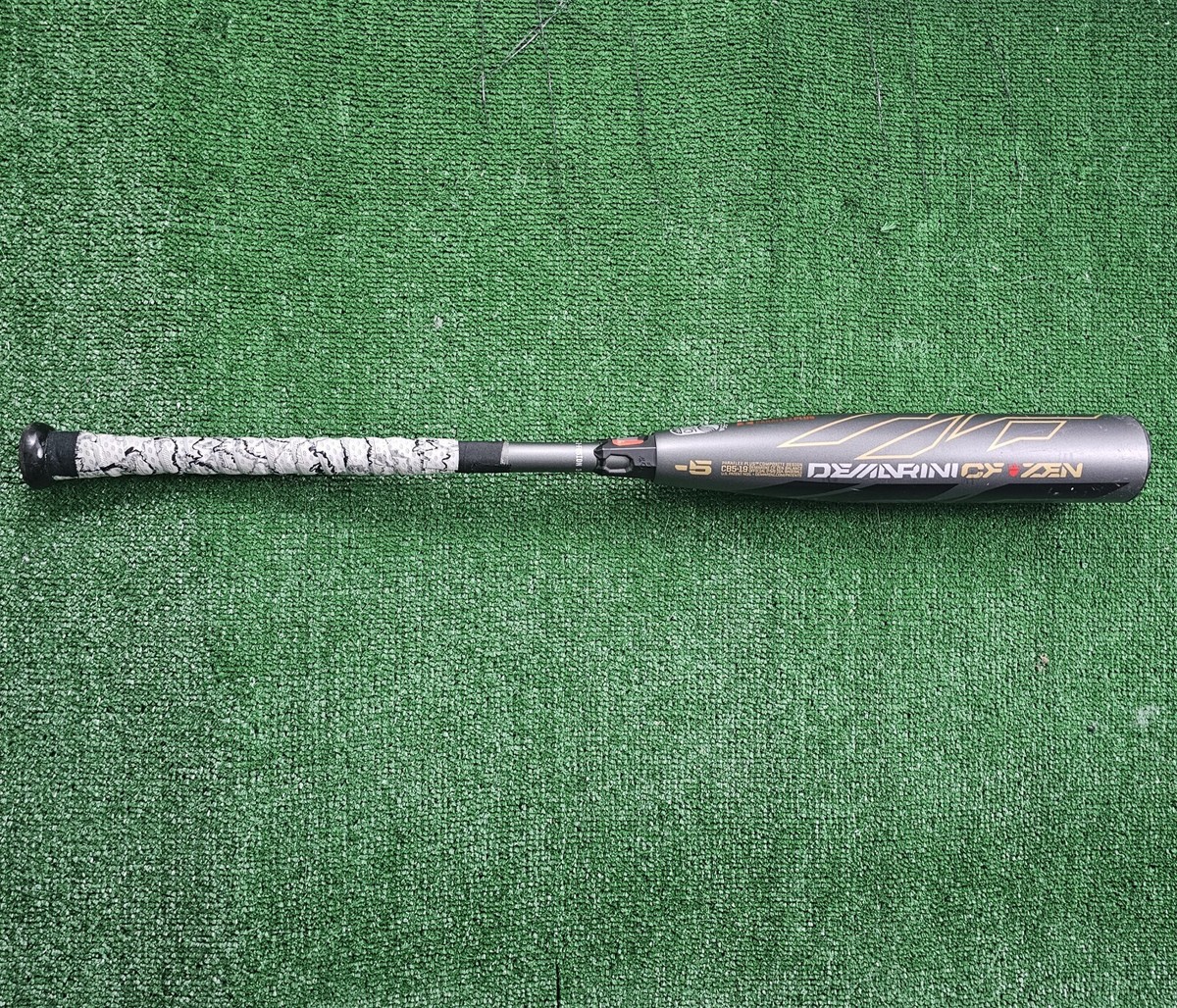 Batte Baseball Composite DeMarini CF Zen CBC-19 – 31 Pouces, 28 Oz – Jeune, Noir