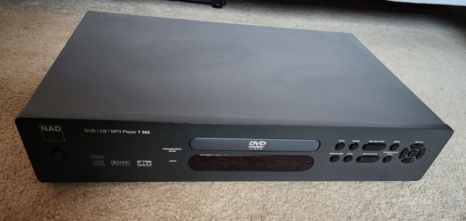 NAD DVD / CD / MP3 Player T562 + Remote eBay