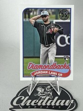 2024 Topps Update 35th Anniversary Jordan Lawler ROOKIE #89US-40 - Diamondbacks