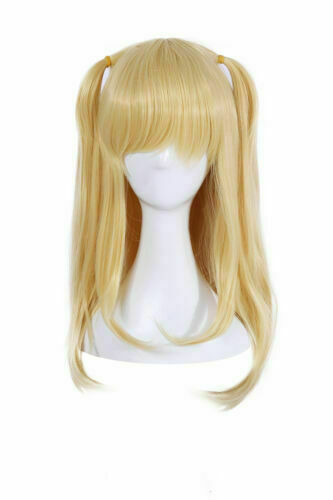 その他 misa Death Note Misa Amane Blonde Cosplay Wig Long Straight Hair