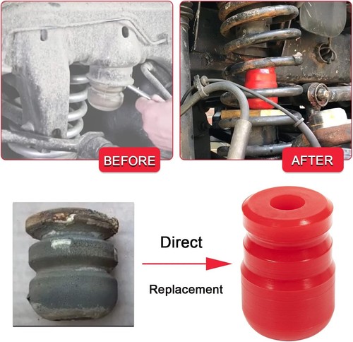 1-1303 Polyurethane Bumper Front Suspension Bump Stop for Jeep Wrangler JK 07-18 - Picture 7 of 11