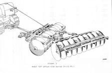 IH International McCormick DYRR ST Heavy Duty Offset Disk Harrow Owner's Manual