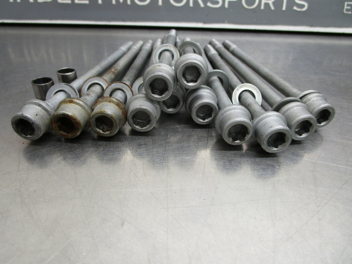 1990 Kawasaki Ninja ZX6 ZX600D Cylinder Head Bolts 92150-1368