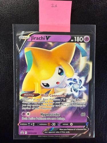 Jirachi V SWSH299 SWSH: Sword & Shield Promo Cards Holo LP - Picture 3 of 3