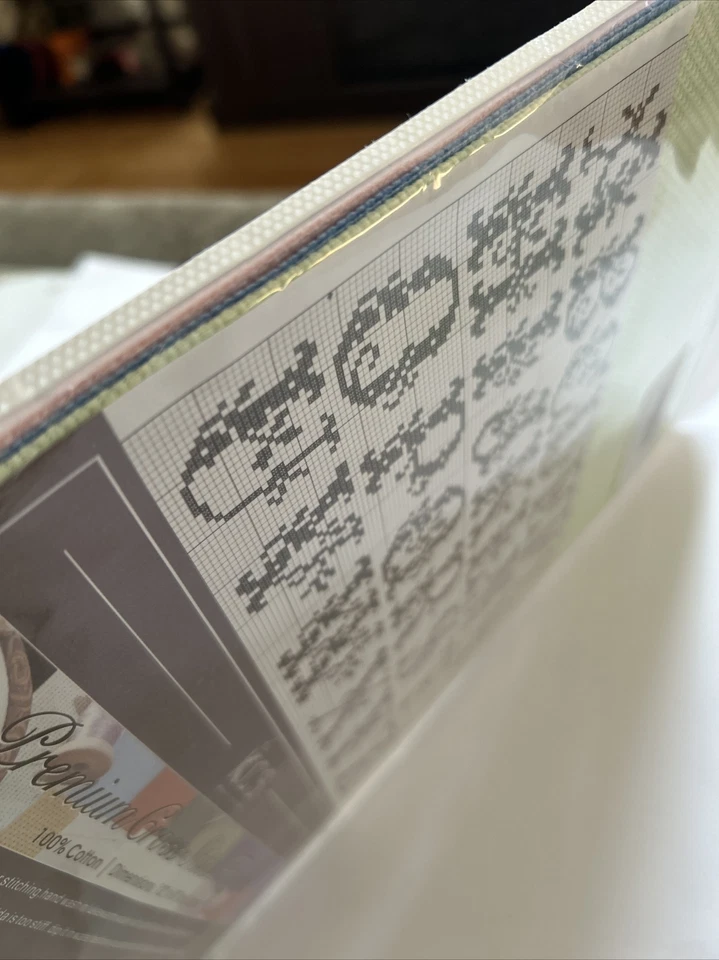 KCS 3 pack of 12" x 18" 18CT Counted 100% Cotton Aida Cloth Cross Stitch Fabric - Image 4 of 4