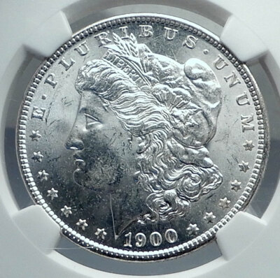 1900 O UNITED STATES of America SILVER Morgan US Dollar Coin EAGLE