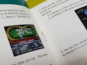 Wheel of Fortune Family Edition Authentic NES Nintendo Manual *