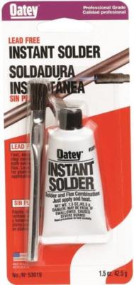 NEW OATEY 53019 LEAD FREE Instant PASTE Solder, 1.5 oz TUBE SAFE FLO 6272165