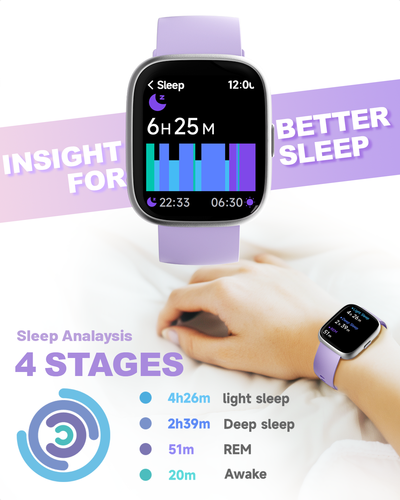 Smart Watch for Women, 1.83'' Waterproof Smartwatch, Bluetooth IOS & Android - Picture 6 of 14