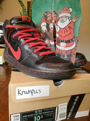nike sb dunk high krampus
