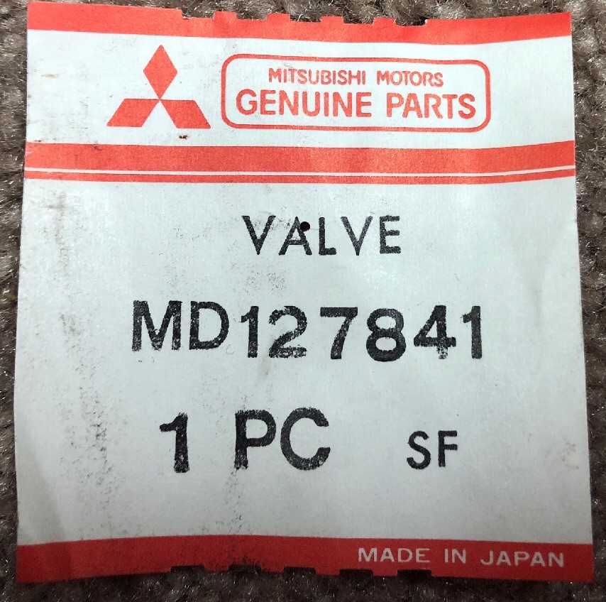 New Genuine Mitsubishi Valve,Exhaust Part #MD127841. | eBay