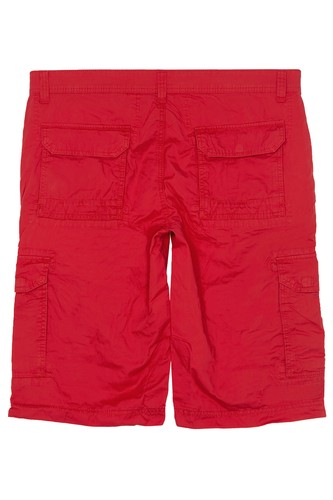 Camp David Skater Cargo Shorts Bermudas Kurze Hose Herren Baumwolle Rot m XL 3XL - Picture 3 of 4