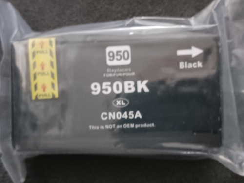 *Two* 950BK XL Black High Yield Ink Cartridge CN045A Sealed In Package SEALED - Picture 7 of 9