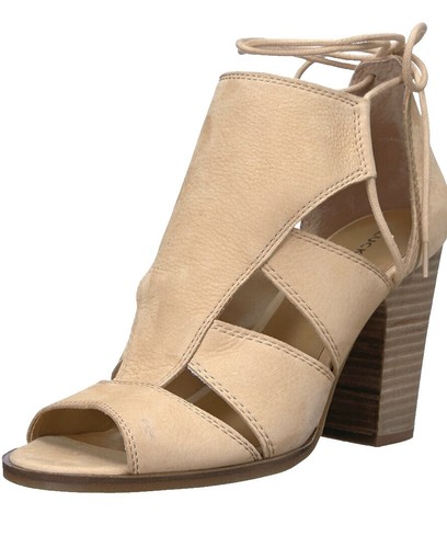 Designer Brand Mens Brown Back Pull-Tab Toe Block Heel  display picture 2