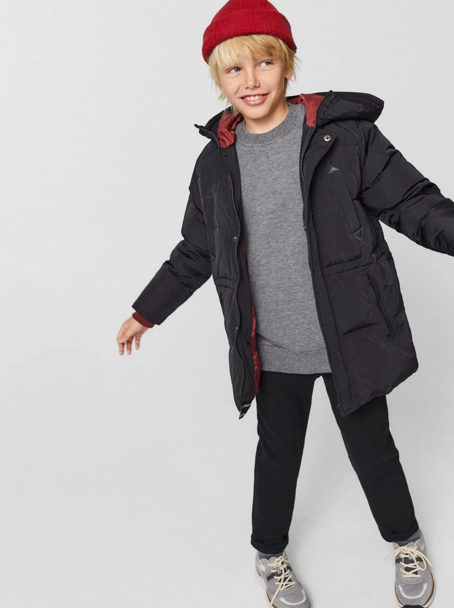 Zara Kids Boy Down Coat Black 4745/760 Sz 11-12 NWT eBay