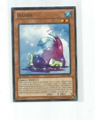 SLUSHY YU-GI-OH CARD 1ST EDITION #ABYR-EN083