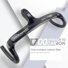 Road Bike Carbon Handlebar Stem Integrated 28.6 Carbon Aero Road Handlebar