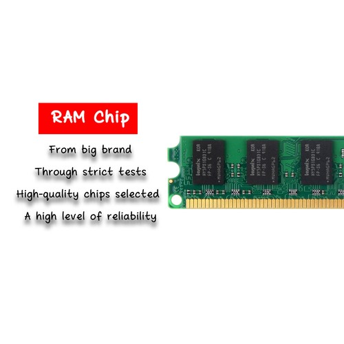 NEW Kits 8GB 4x 2GB DDR2 800MHz PC2-6400U DIMM Motherboard Desktop Memory RAM - Picture 8 of 12