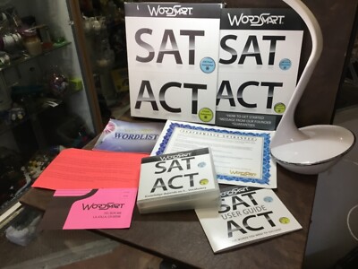 WordSmart SAT/ACT Test Prep (8 discs) Windows Apple Mac Software 