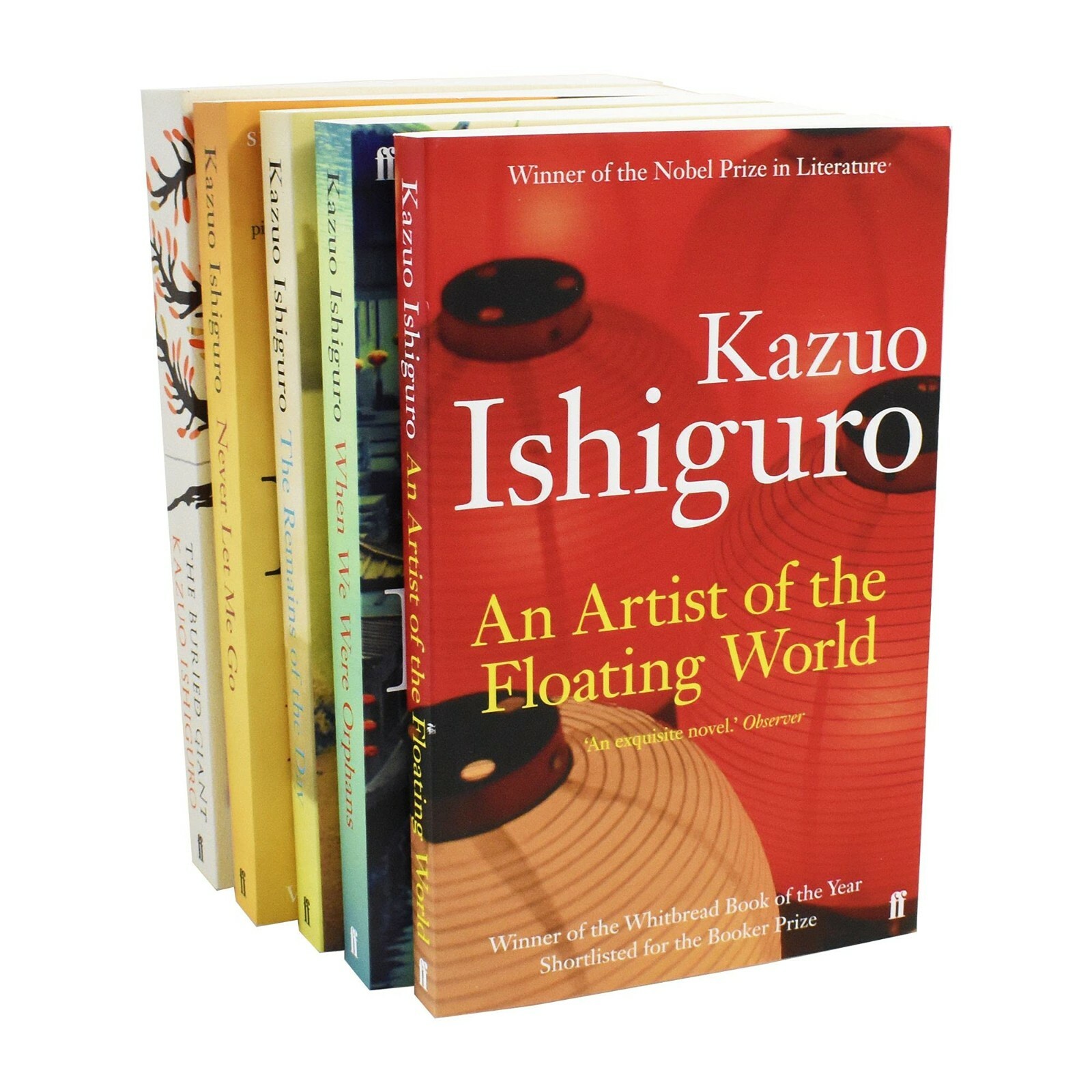 Kazuo Ishiguro Collection 5 Books Collection Set(An Artist of the Floating World