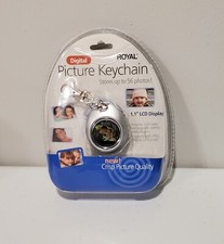 Digital Picture Key Chain Stores 56 Photos-Crisp Picture Quality- New Sealed 