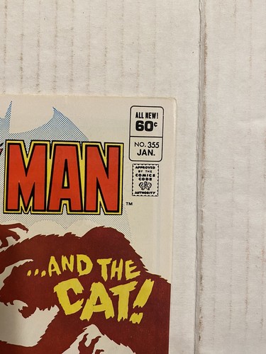 Batman #355. Newsstand. Beautiful Raw Copy : DC 1983 - Picture 2 of 9