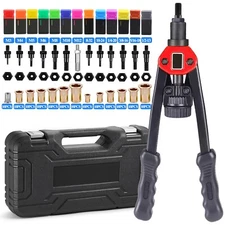 Rivet Nut Gun Kit Rivnut Setting Tools Nut Setter Tool Hand Blind Riveter 13"