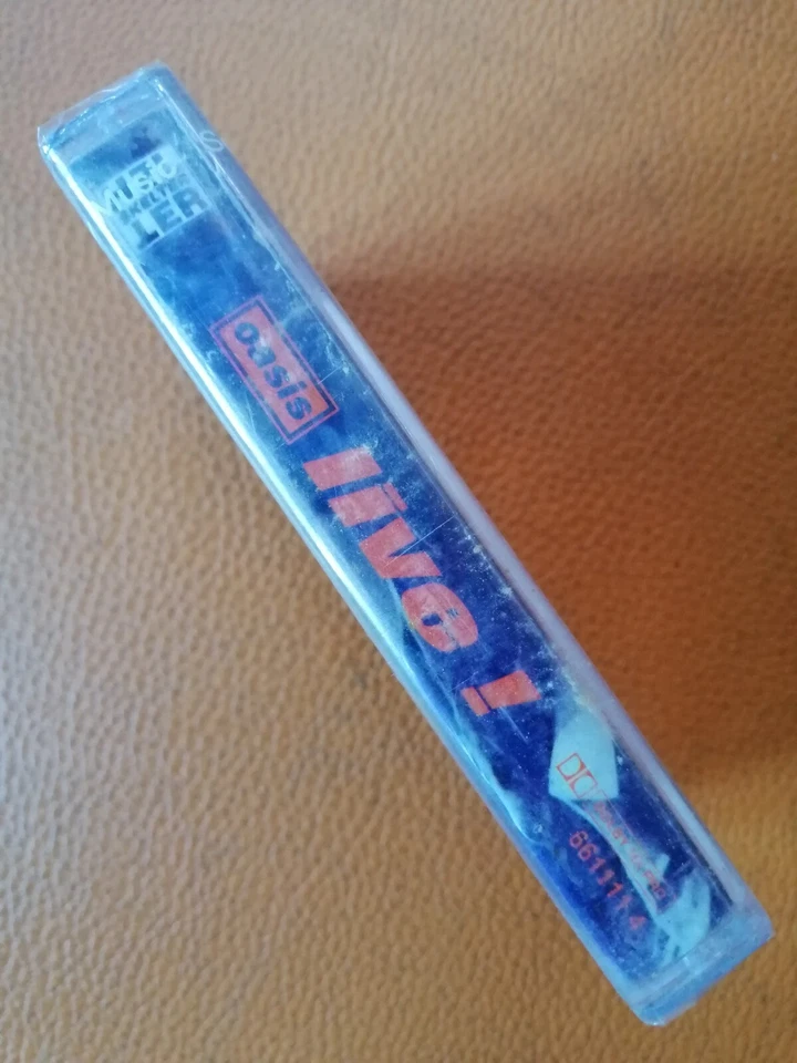 Oasis [ Live ! ] ORIGINAL CASSETTE THAILAND EDITION Foto 2 de 3