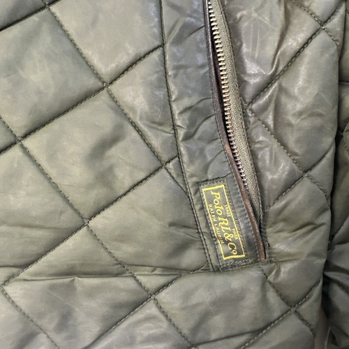 Polo Ralph Lauren Gr. S Steppjacke Cordkragen Military Grün Braun - Bild 9 von 20