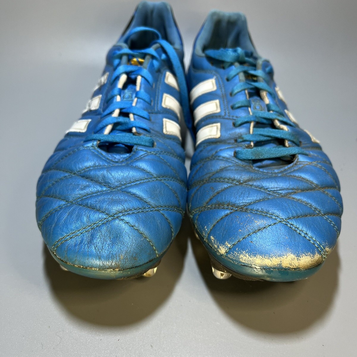 Adidas 11pro Soccer Cleats SG US 10.5 - Blue - 2014 Adidas 11pro Soccer Cleats SG US 10.5 - Blue - 2014