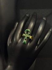 Ankh Key Of Life Ring Dainty Egyptian Cross Stacking Ring Friendship Jewelry