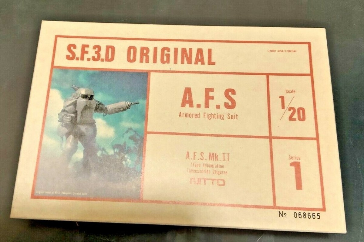 Nitto SF3D A.F.S Mk I, Mk II, P.K.A セット NITTO S.F.3.D Original - 1/20 A.F.S Mk II Series I Model Kit