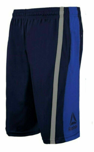 Reebok Men's Mesh Gym Shorts Two-toned Workout Performance Basketball Shorts - Picture 4 of 15